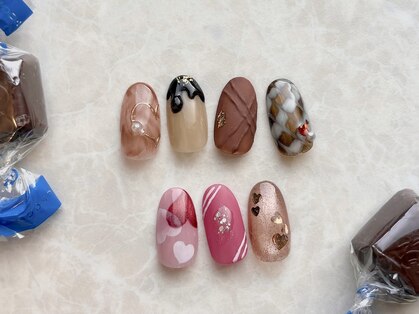 アプリコットネイル(apricot nail)の写真