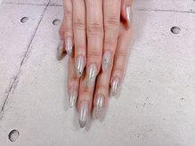 ネイル ビューティーマジック 葛西本店/ロングリボンネイル
