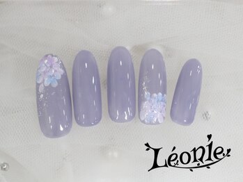 レオニー 千葉店(Leonie)/紫陽花デザイン