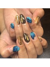 ルフリーク(Le Freak)/秋ネイル