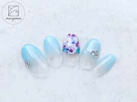 グラデーション＆手書きアート