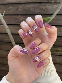 ワンカラー×粘土ジェル