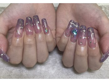 バニラ アイ アンド ネイル(vanilla eye&nail)/チップ長さだしアートコース