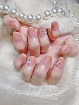 シンプルネイル5000円