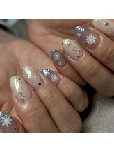 エムネイル(Ｍ)/雪ネイル