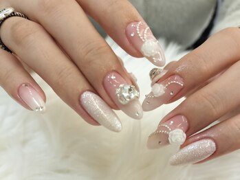 ワンホン/ホワイト/キラキラ