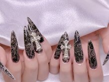 エムズ ネイルサロン(M2)/長さだしレースネイル