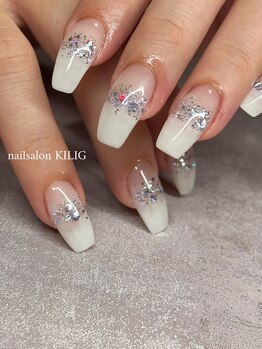 ネイルサロン キリグ(KILIG)/【ワンカラー／グラデーション】