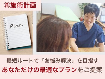 整体院ルーツケア/ 二人三脚で取り組んでいきます