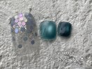 yumi/ フットアート2本