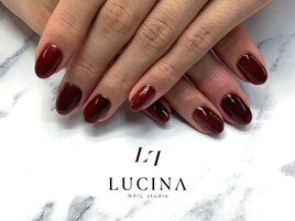 I-46 秋の大人上品ネイル