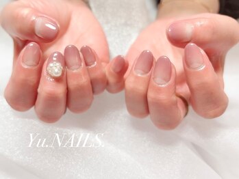 ユーネイルズ 恵比寿(Yu.NAILS.)/カラーグラデーション◎パール
