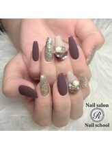 サロンアール(salon R)/マットコートで秋らしく♪