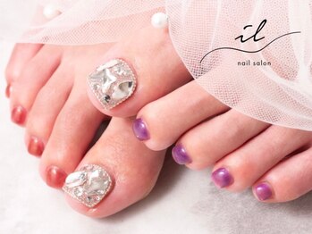 イル 神戸店/フット×ストーン埋め尽くし