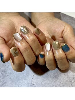 リファインネイル(refinenail)/シェルニュアンスネイル