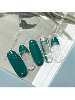 セプトネイル 三条店(SEPT NAIL)/4月大人可愛いおでかけネイル