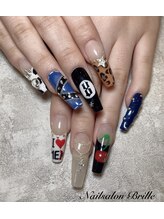 エスフィーネイルサロン ブリーユ(Esfy nailsalon Brille)/手描きネイル