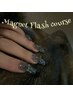 【ハンドorフット】マグネットorフラッシュNAILワンカラーソフトオフ込￥5100