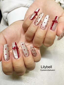 リリーベル(Lilybell)の写真/≪リピーター続出≫丁寧なケアでモチの良さに定評◎幅広い提案力で貴女の個性を活かした指先に仕上げます♪