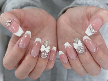 アンノウン 久屋大通店(Unknown.)の写真/フィルイン施術でお爪への負担を抑えます＊丁寧なカウンセリングと技術で可愛く上品なネイルに仕上げます♪