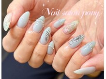 ポニー(Pony)の雰囲気(お好みに合わせて、ネイルデザインを提案・施術いたします。)