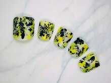 ザ アール ネイル カンパニー(the R nail company)/ペディキュア定額アートA￥12650