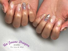 アン ジョーヌドラゴ/【自爪ネイル】金箔ネイル