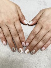 ネイルサロンファストネイルプラス 新宿店(FAST NAIL PLUS)/夏ネイル2021【ニュアンス】