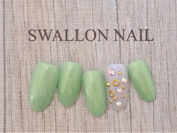 スワロンネイル(SWALLON NAIL)/3月、４月　定額ネイル★