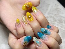 レディグリッター(Lady glitter)/ヒマワリ&海