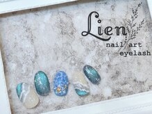 リアン 川崎店(Lien)/イベントネイル★波ネイル