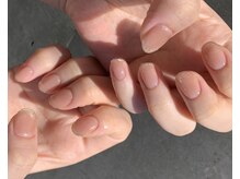 ナンバーネイル 名駅(N° nail)/マグネット細フレンチミラー