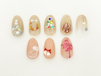 ネイルサロン アビー グランデュオ蒲田店(abbie)/Xmas1本追加