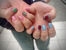 ハウオリ ネイル(Hauoli nail)/アシンメトリーネイル