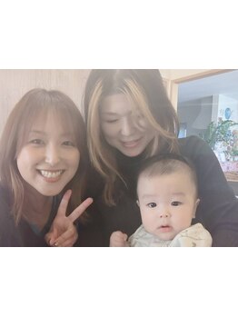 お子様同伴OKのサロン