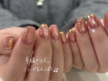 コダサンマルハチ(koda 308)/手描きミラーリボン♪