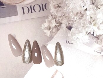 シエル ネイルズ(CIEL NAILS)/ 4月 ハンド ワンカラー2