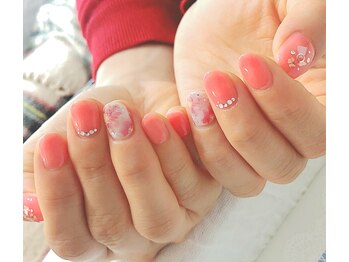 爪ソウシャイン(爪 SO SHINE)/春ネイル★