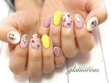 ネイルグラマラス 西新井店/《パラジェル》ドライフラワー