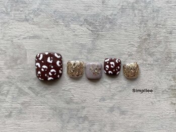 シンプリー ネイルアンドアイラッシュ 祖師谷大蔵店(Simpliee Nail&Eyelash)/フットネイル
