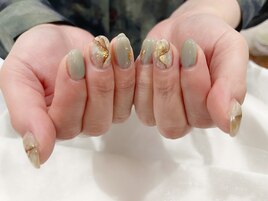 大理石ネイル
