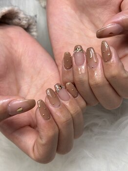 カコラネイル(kacola nail)/ベージュネイル