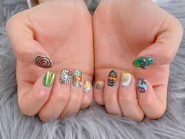 ちぐはぐネイル