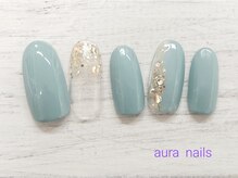 アウラネイルズ(aura nails)/☆ハンドシンプルコース　¥6800