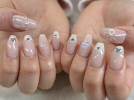 【ラテリア】リボンネイル