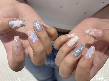 シェルネイル(SHELL NAIL)の写真/学割U24クーポンが続々登場!!お得に可愛く、指先から女子力UP☆初めてのネイルサロンは《SHELL NAIL》♪