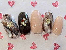 バレンタインネイル☆6600円