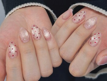 ルネネイル(Lune nail)/バレンタインネイル