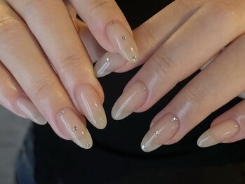 ネイルサロン エーナイン 旭川店の写真/【3/31まで☆新規他店オフ無料】ワンカラーorカラグラ￥2990!!デザインにお悩みの方もご相談ください♪