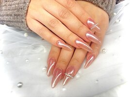 ワンホンオーロラネイル